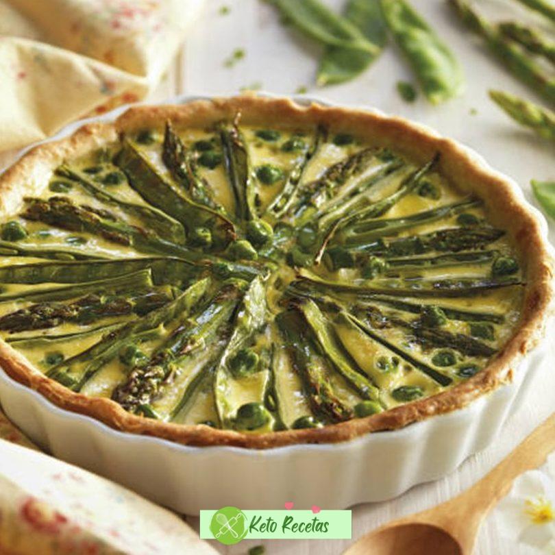 Receta de Quiche de Espárragos y Queso Feta en Thermomix